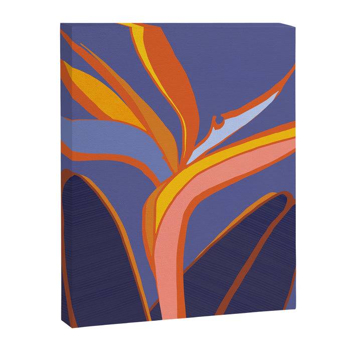 Bird Of Paradise Tropical Flower Canvas Print Gallery Image 1