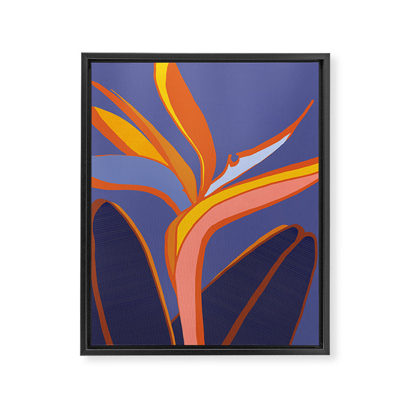 Bird Of Paradise Tropical Flower Framed Canvas Print Gallery Image 6