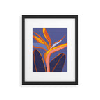 Bird Of Paradise Tropical Flower Framed Art Print Gallery Image 5