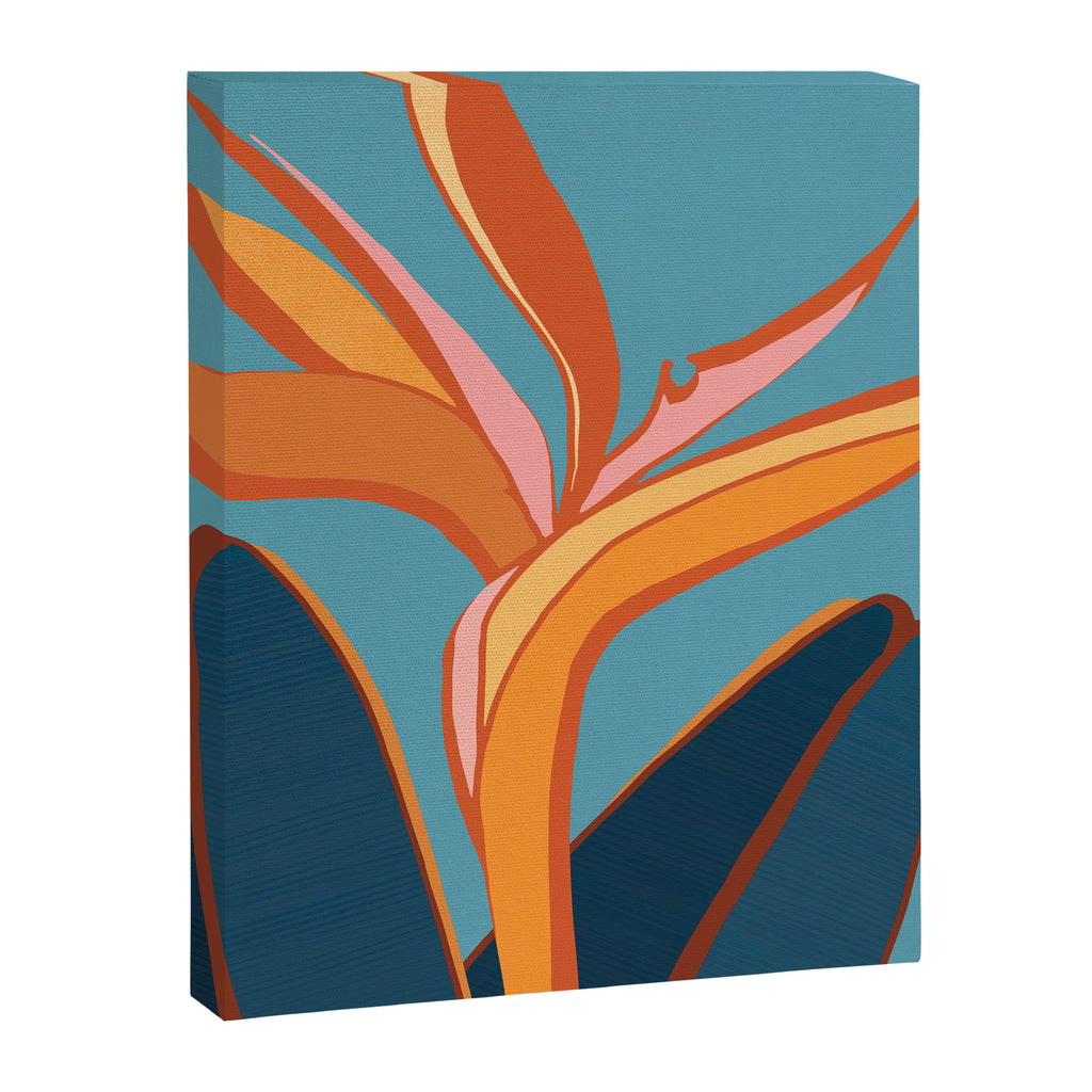 Bird of Paradise Tropical Plant  Canvas Print Gallery Image 6
