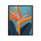 Bird of Paradise Tropical Plant  Framed Canvas Print Gallery Image 6