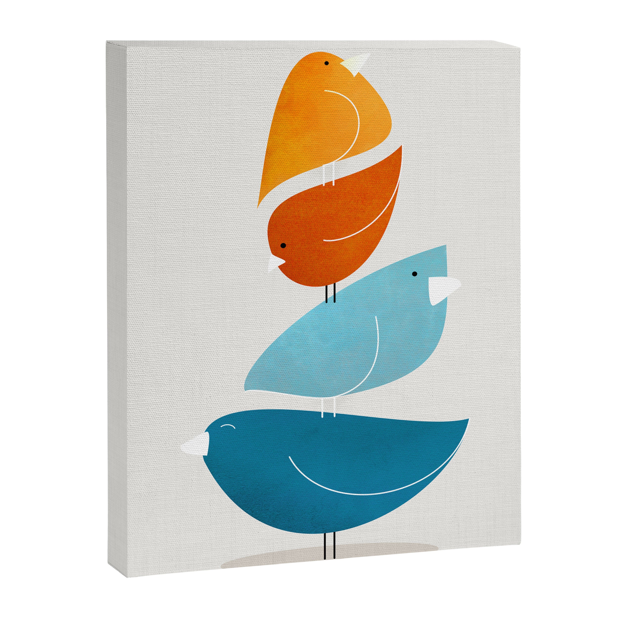 Bird Stack 4 Canvas Print Gallery Image 6
