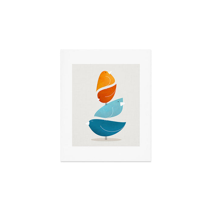 Bird Stack 4 Art Print Gallery Image 1