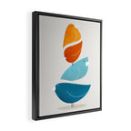 Bird Stack 4 Framed Canvas Print Gallery Image 2