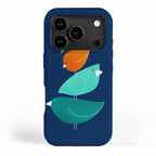 Bird Stack III Illustration iPhone Case Gallery Image 1