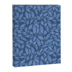 Blue Bali Vines - tropical leaf repeat pattern Canvas Print Gallery Image 8