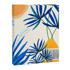 Blue Morocco Sunny Garden Canvas Print Gallery Image 8