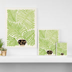 Bohemian Fern Canvas Print Gallery Image 3