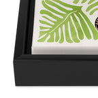 Bohemian Fern Framed Canvas Print Gallery Image 3