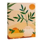Bohemian Summer / Landscape Illustration Canvas Print Gallery Image 8