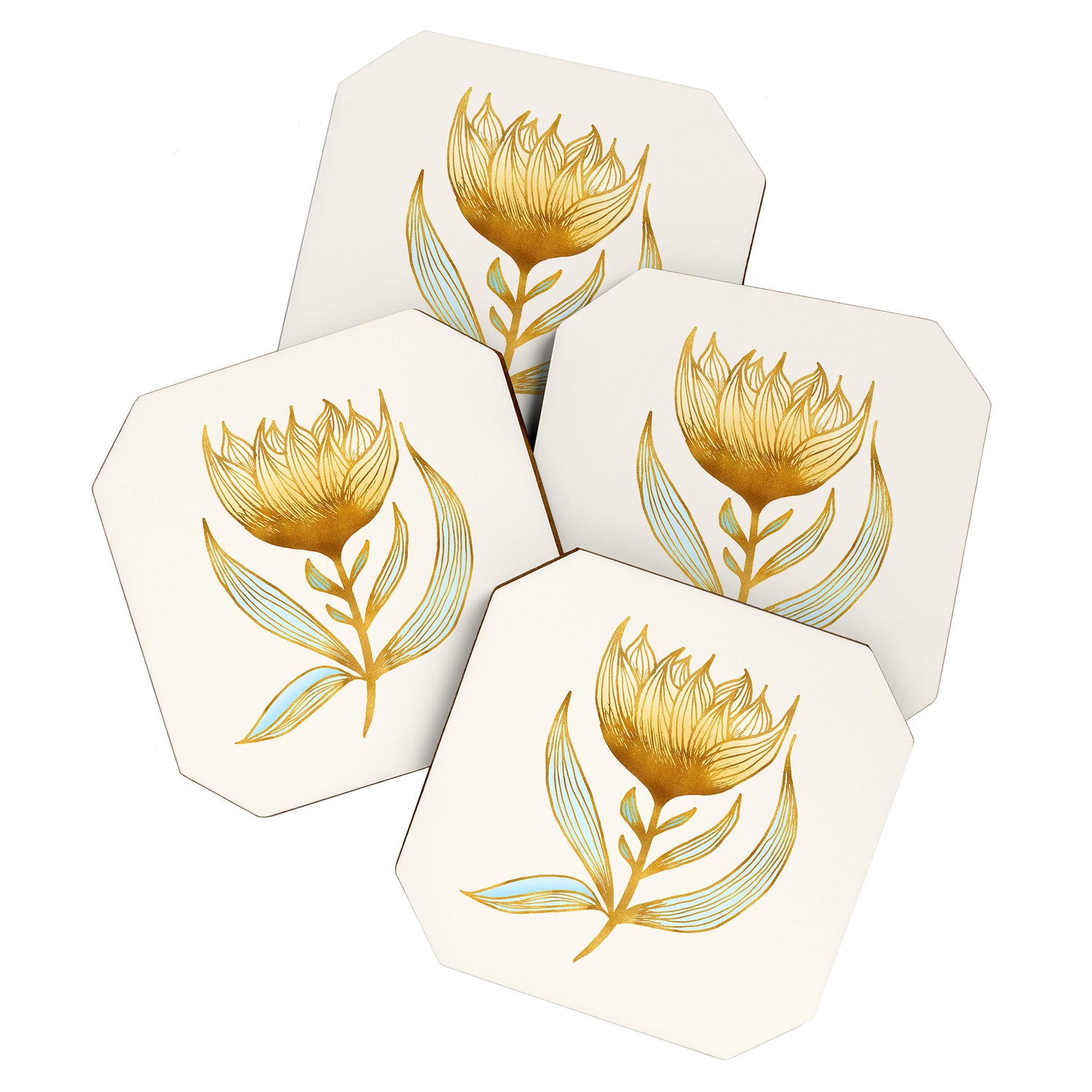 Bohemian Sunflower Coaster Gallery Image 1