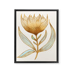 Bohemian Sunflower Framed Canvas Print Gallery Image 6