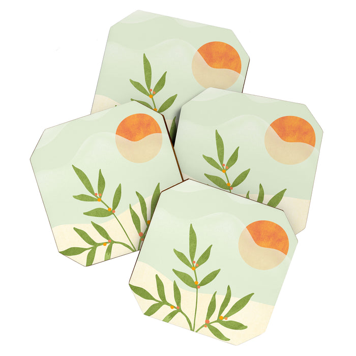 Bohemian Terrace Landscape Coaster Gallery Image 1