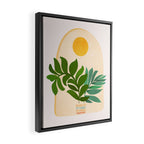 Boho Summer Scene Window Series Framed Canvas Print Gallery Image 2