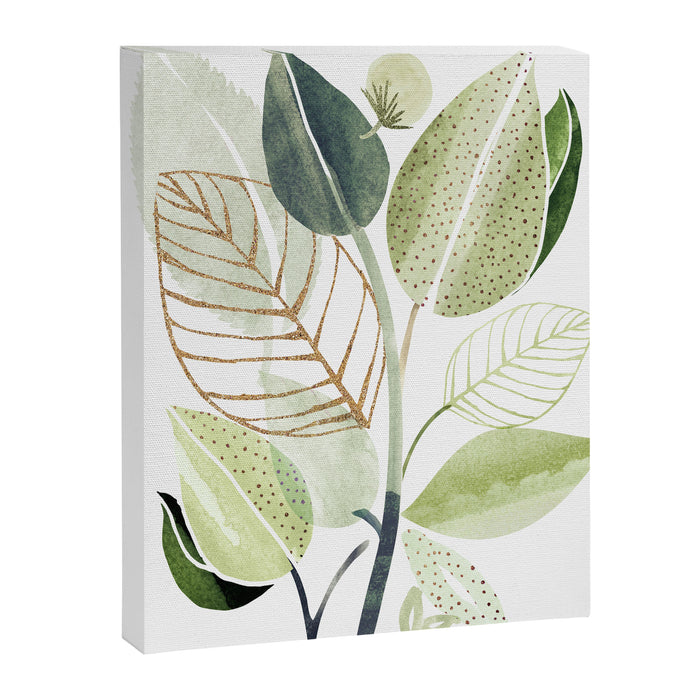 Botanical Collage Canvas Print Gallery Image 1