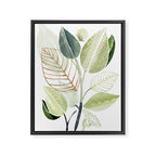 Botanical Collage Framed Canvas Print Gallery Image 6