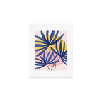 Bright Pop Tropical Palm Art Art Print Gallery Image 1