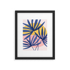 Bright Pop Tropical Palm Art Framed Art Print Gallery Image 6