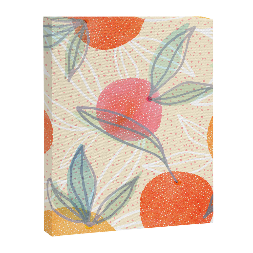 Bright Summer Fruit Collage Canvas Print Gallery Image 6