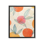 Bright Summer Fruit Collage Framed Canvas Print Gallery Image 6