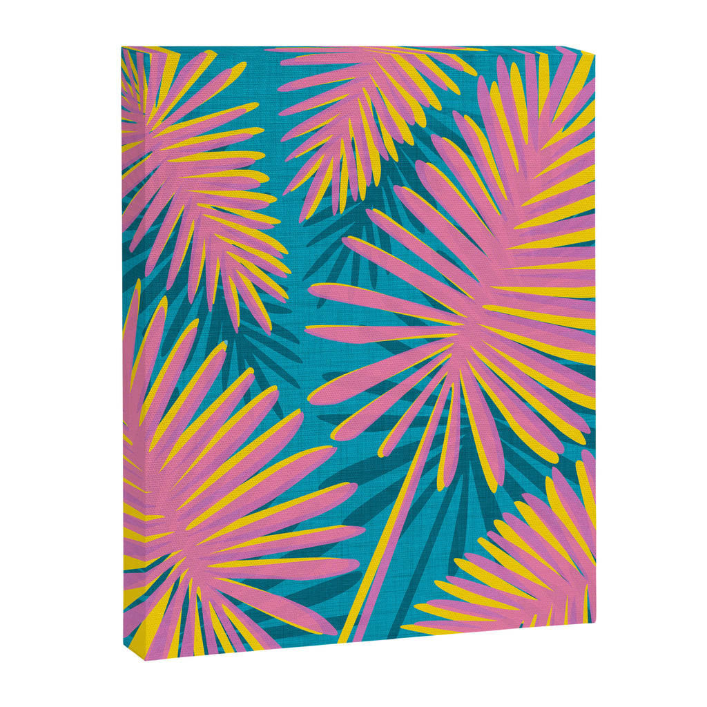 Bright Tropical Palms Canvas Print Gallery Image 8