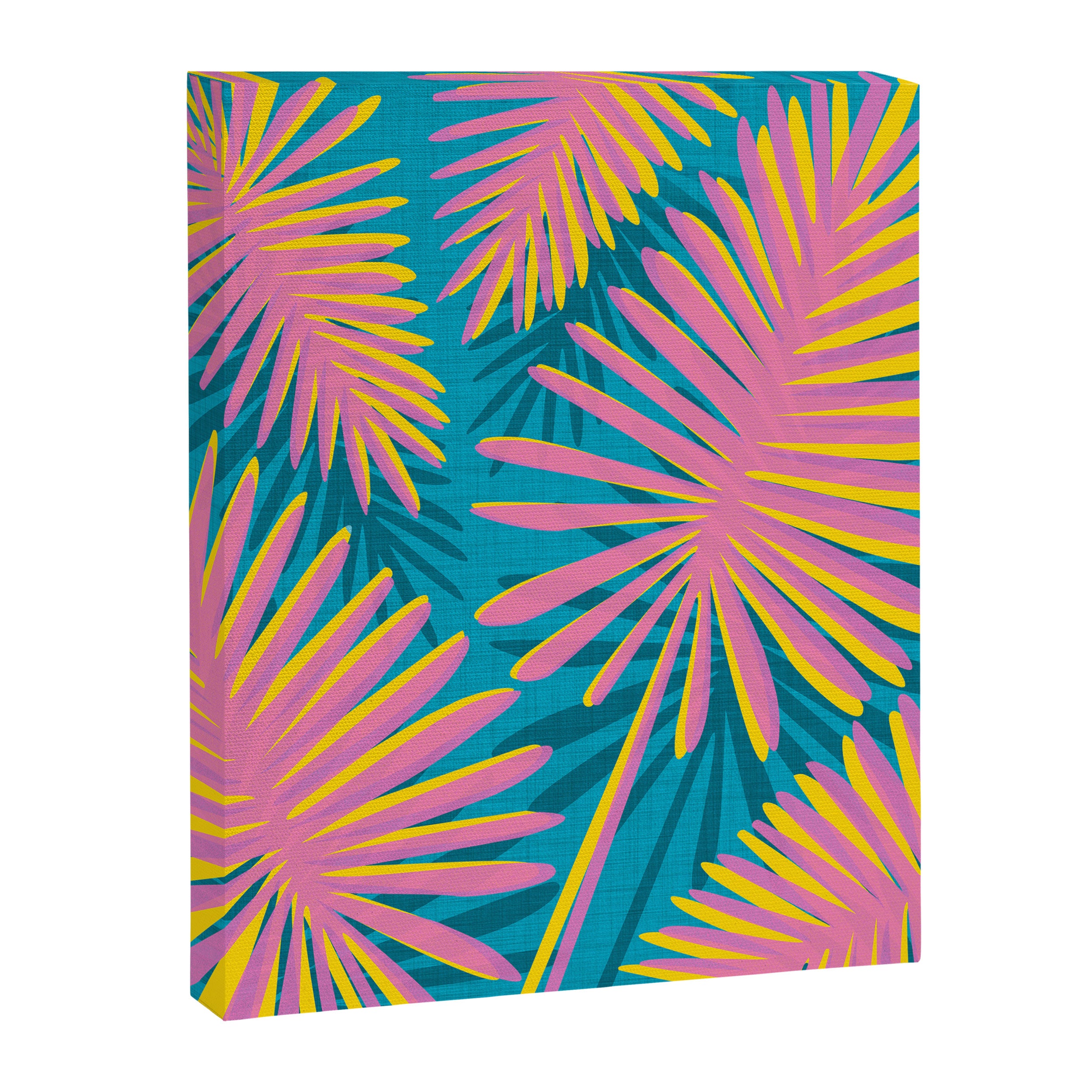 Bright Tropical Palms Canvas Print Gallery Image 8