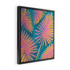 Bright Tropical Palms Framed Canvas Print Gallery Image 2