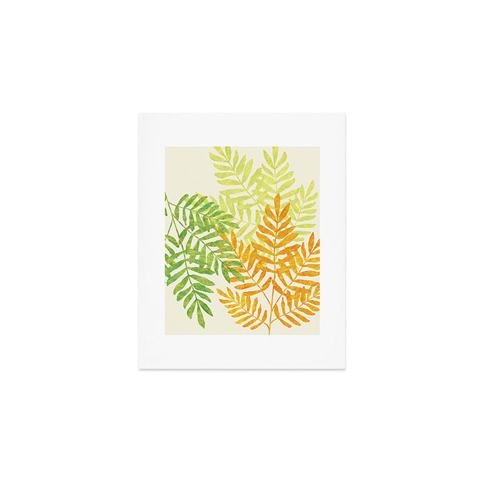 Bright Young Ferns Art Print Gallery Image 1