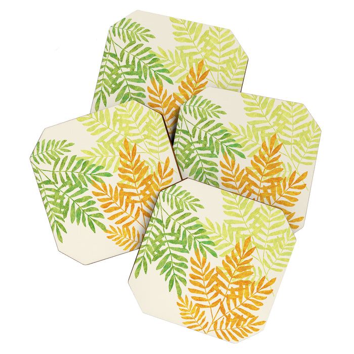 Bright Young Ferns Coaster Gallery Image 1