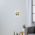 Cabo Desert Landscape Illustration Art Print Gallery Image 3