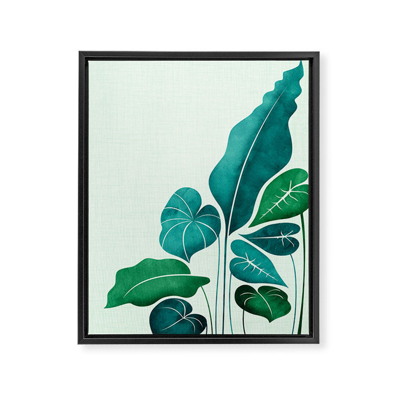 Cacophony Plant Illustration Framed Canvas Print Gallery Image 6