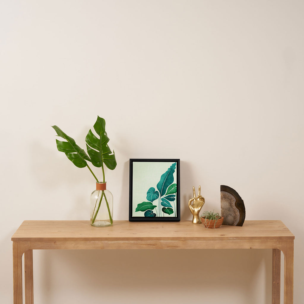 Cacophony Plant Illustration Framed Canvas Print Gallery Image 4