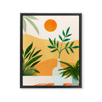 California Sunset Views Framed Canvas Print Gallery Image 6