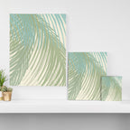 Calm Coastal Palms Canvas Print Gallery Image 3