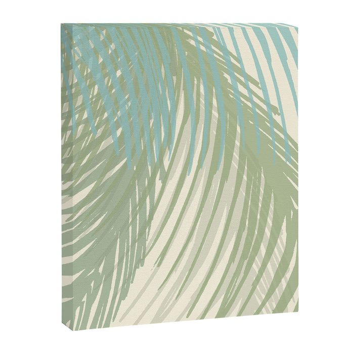 Calm Coastal Palms Canvas Print Gallery Image 1