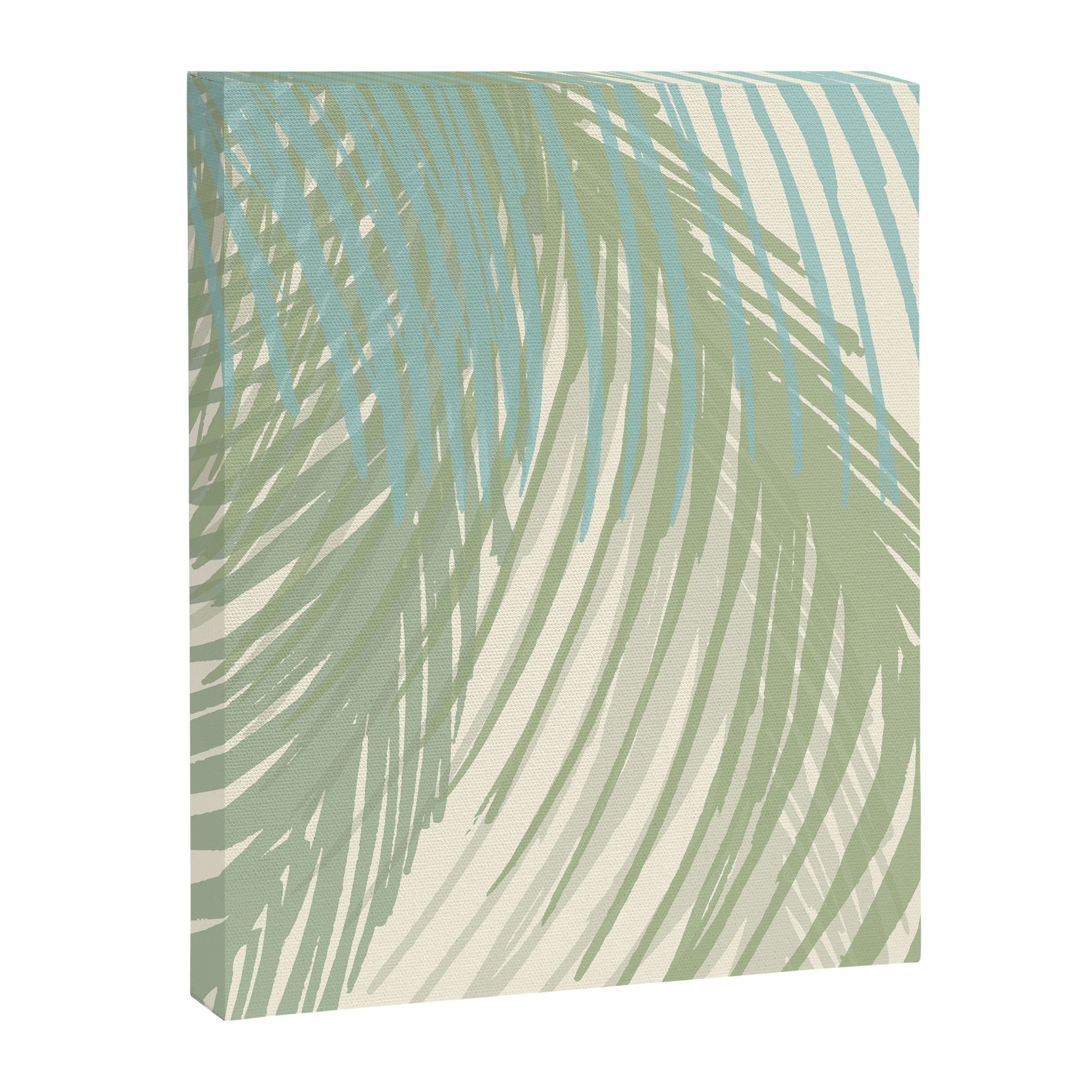 Calm Coastal Palms Canvas Print Gallery Image 8