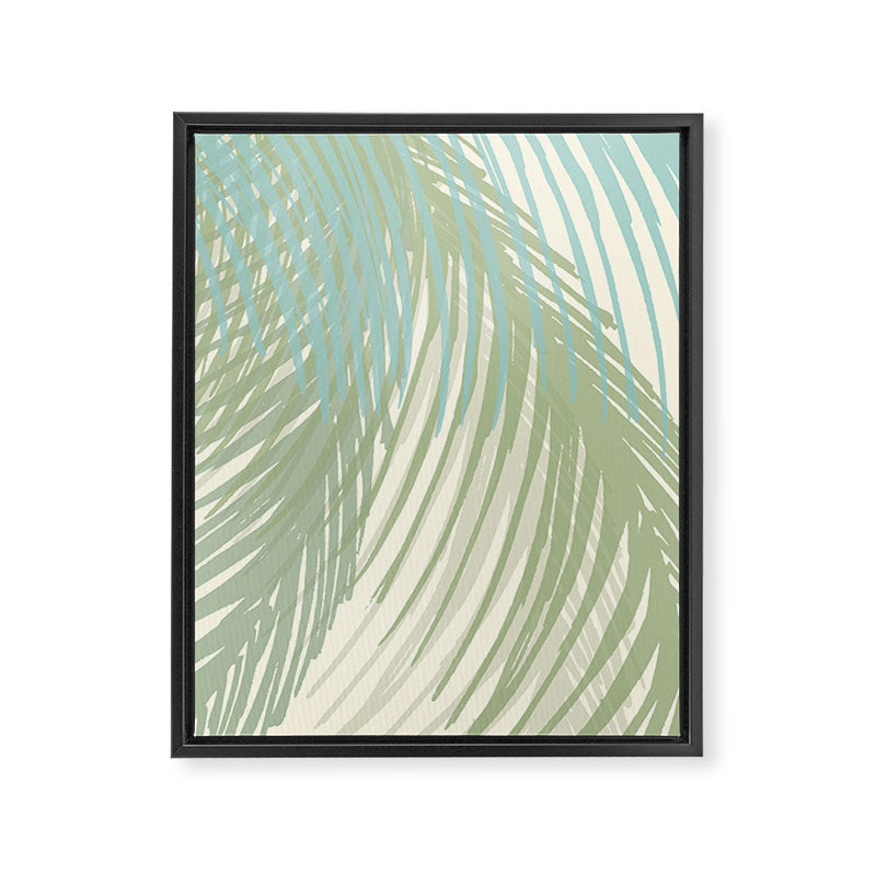 Calm Coastal Palms Framed Canvas Print Gallery Image 8