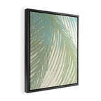 Calm Coastal Palms Framed Canvas Print Gallery Image 2