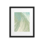 Calm Coastal Palms Framed Art Print Gallery Image 6