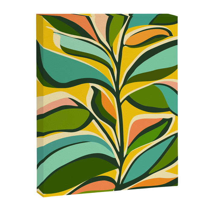Celebration / Abstract Botanical Series Canvas Print Gallery Image 1