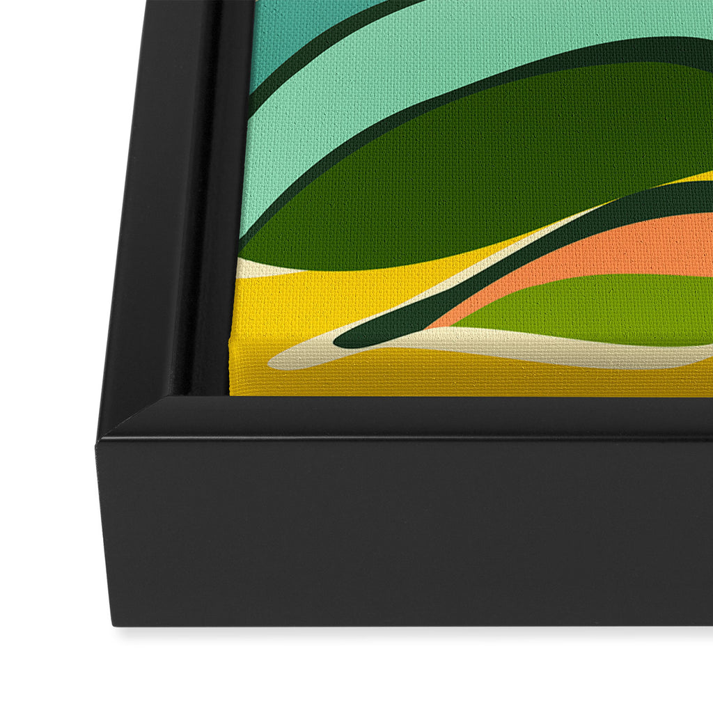 Celebration / Abstract Botanical Series Framed Canvas Print Gallery Image 3
