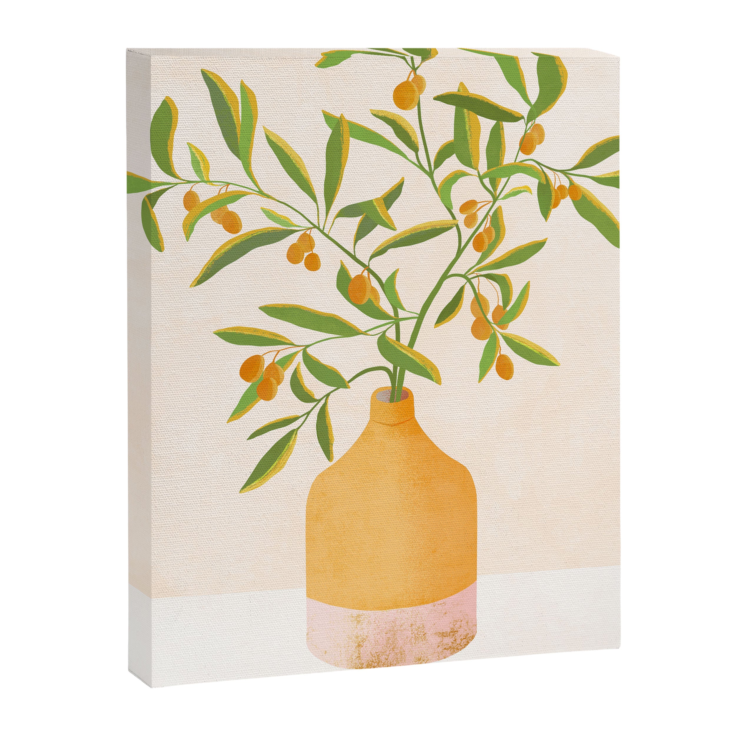 Chinese Citrus Tree Canvas Print Gallery Image 6