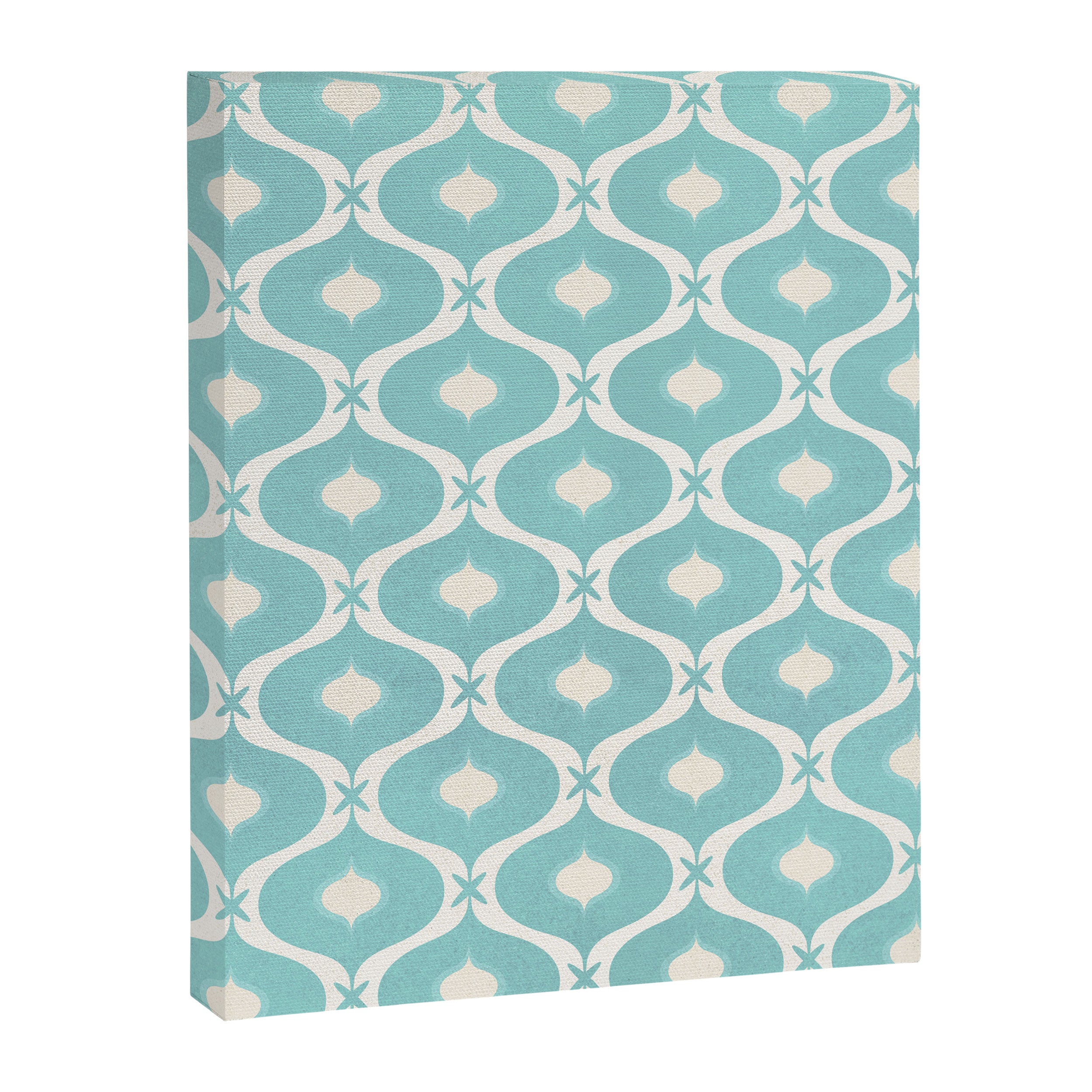 Coastal Moroccan Tile Canvas Print Gallery Image 8