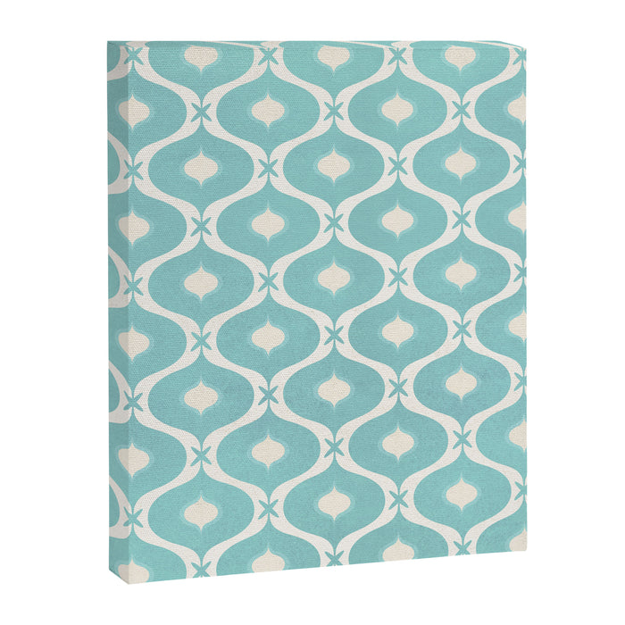 Coastal Moroccan Tile Canvas Print Gallery Image 1