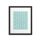 Coastal Moroccan Tile Framed Art Print Gallery Image 6