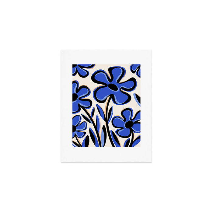 Cobalt Cosmos Art Print Gallery Image 1