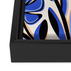 Cobalt Cosmos Framed Canvas Print Gallery Image 3