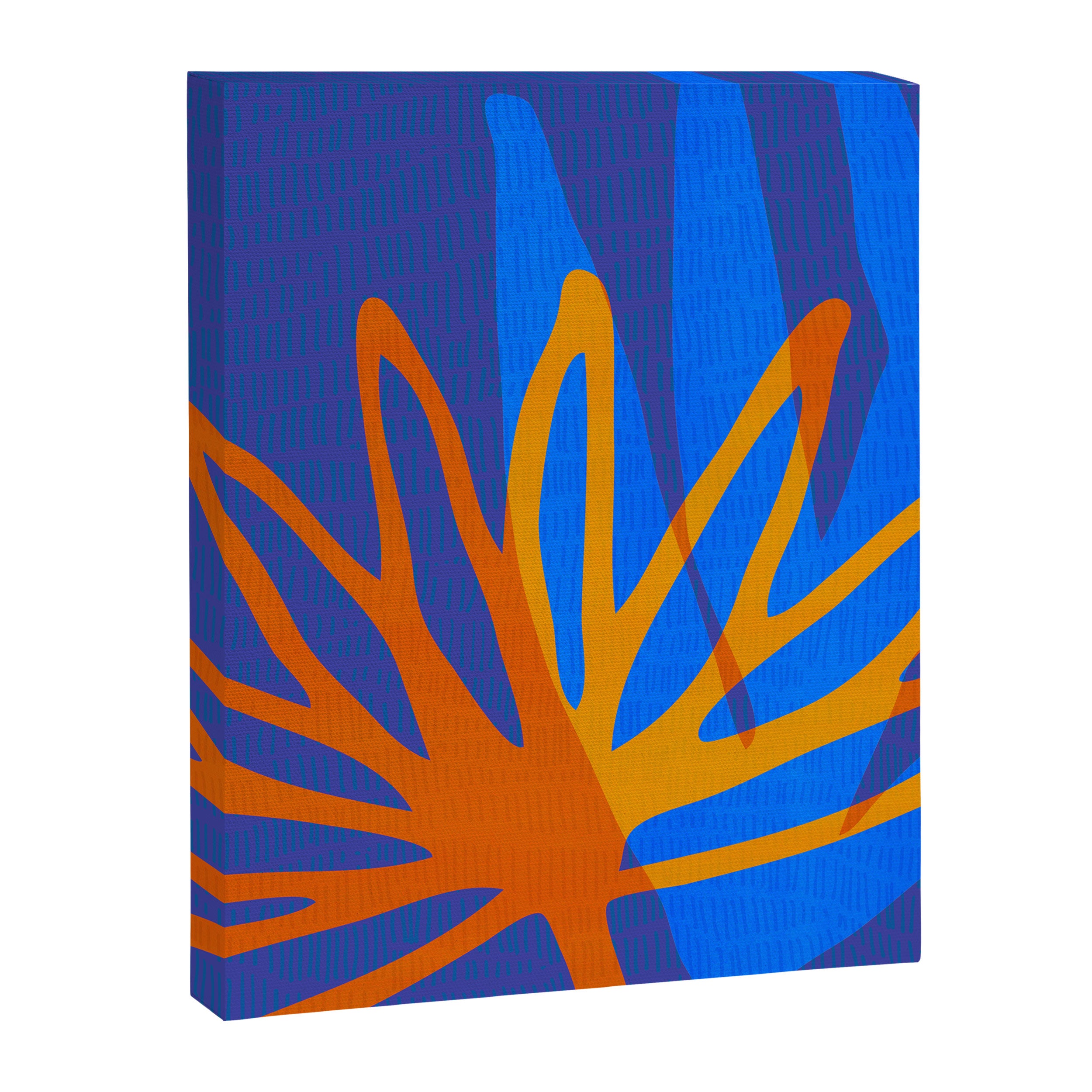 Colorful Botanic Shapes Canvas Print Gallery Image 8