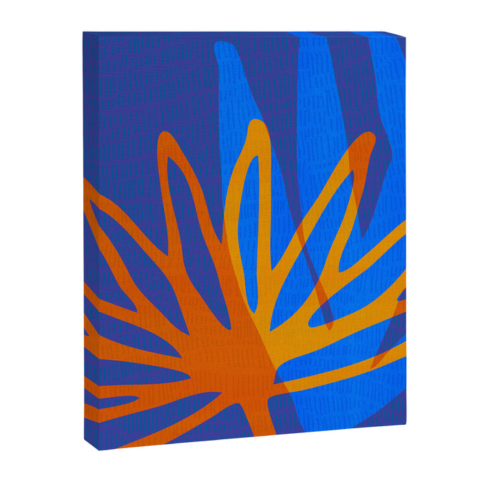 Colorful Botanic Shapes Canvas Print Gallery Image 1
