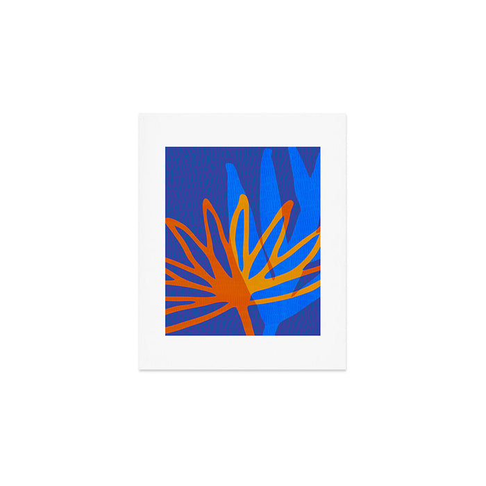 Colorful Botanic Shapes Art Print Gallery Image 1